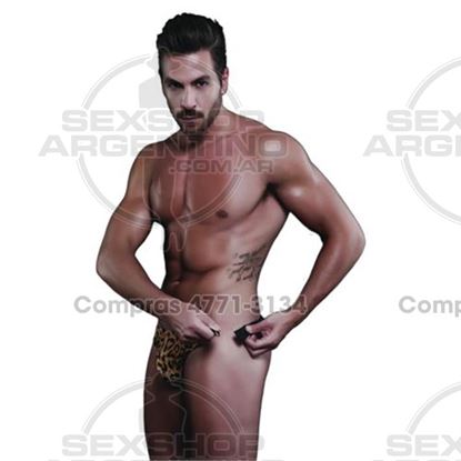 Sunga licra desmontable con abrojo